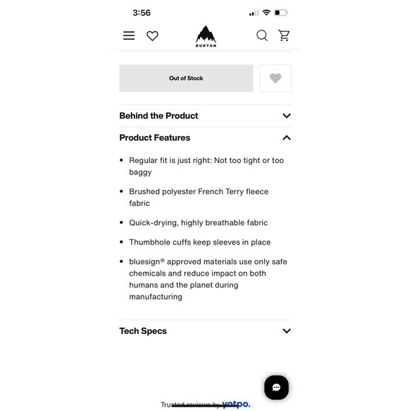 Burton Oak Crew Fleece Red Crewneck Sweatshirt Lost At Last Women’s Xtra Large - Picture 10 of 10